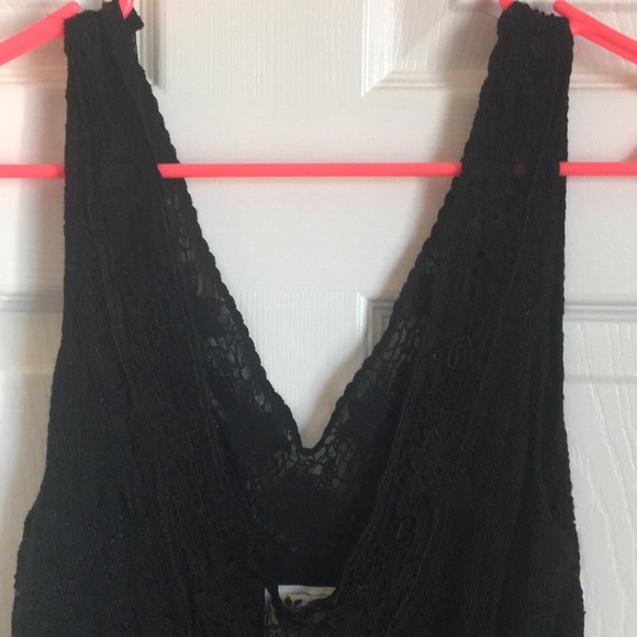 Free people drop waist lace dress anthropologie - Picture 2 of 6